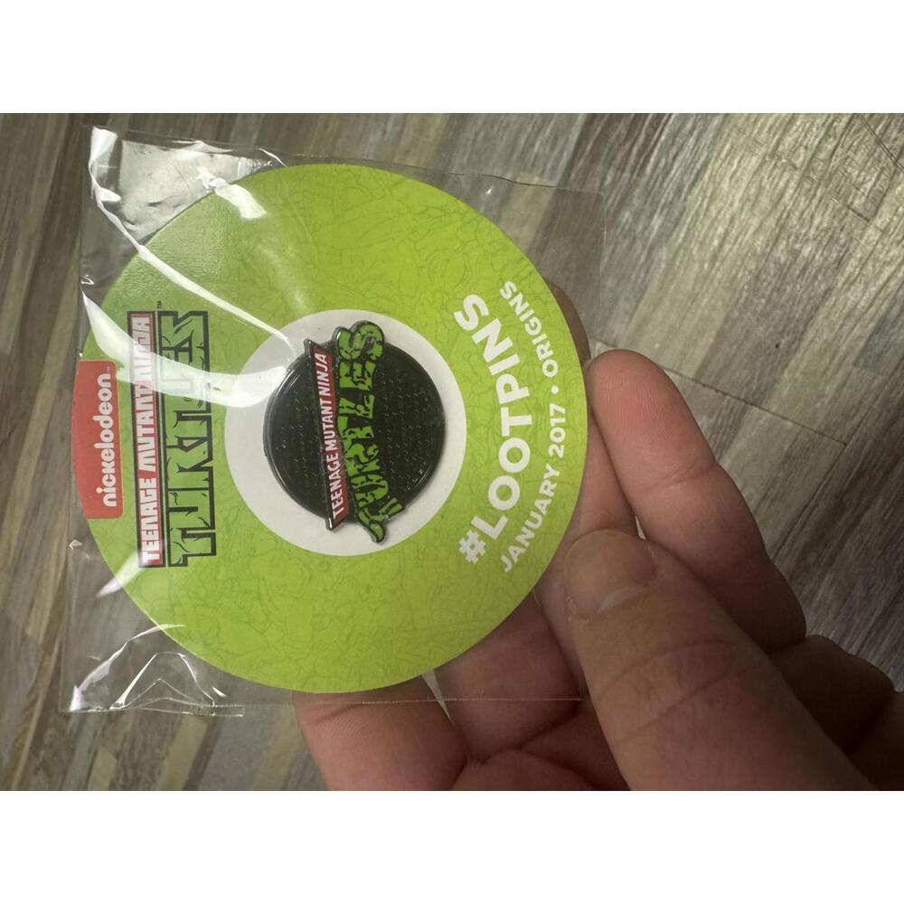 teenage mutant ninja turtles loot‎ crate enamel pin nickelodeon tmnt origins